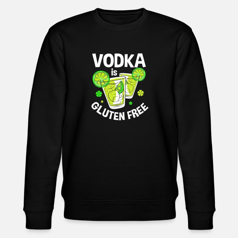 Glutenfrei - Stanley/Stella Unisex Bio-Sweatshirt CHANGER  - Schwarz