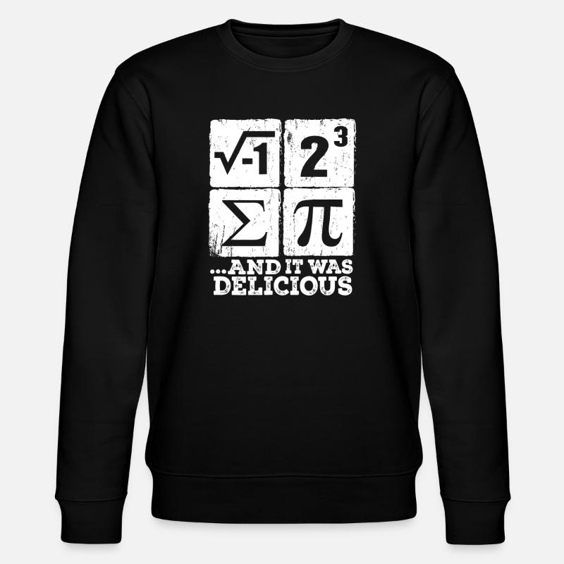 Pi, i et Sigma : Maths délicieuses - Sweat bio CHANGER Stanley/Stella Unisexe - noir