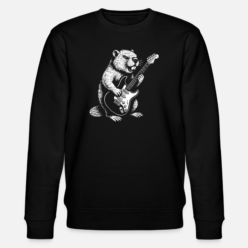 Beaver Guitar Hero - Sweat bio CHANGER Stanley/Stella Unisexe - noir