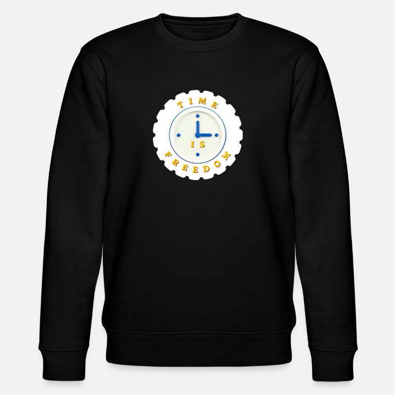 Le temps est la liberté - Sweat bio CHANGER Stanley/Stella Unisexe - noir