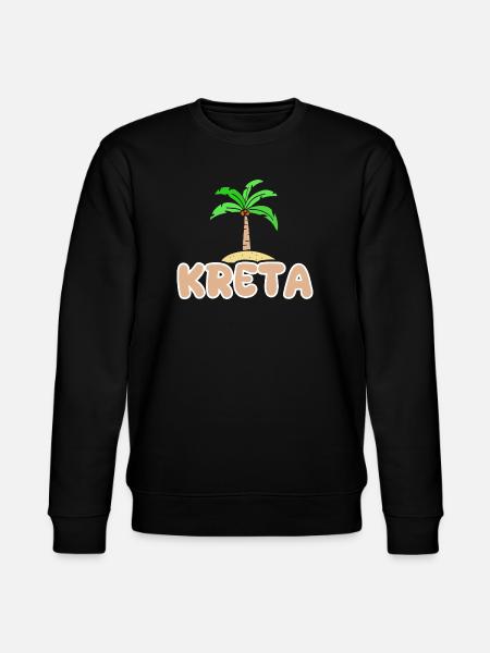 Crete as a holiday - Stanley/Stella CHANGER Unisex Organic Sweatshirt - black