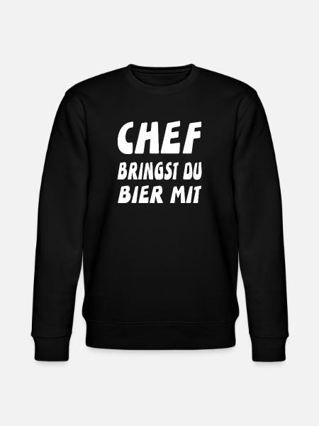 Chef - Stanley/Stella Unisex Bio-Sweatshirt CHANGER  - Schwarz