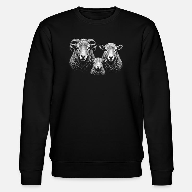 mouton - Sweat bio CHANGER Stanley/Stella Unisexe - noir