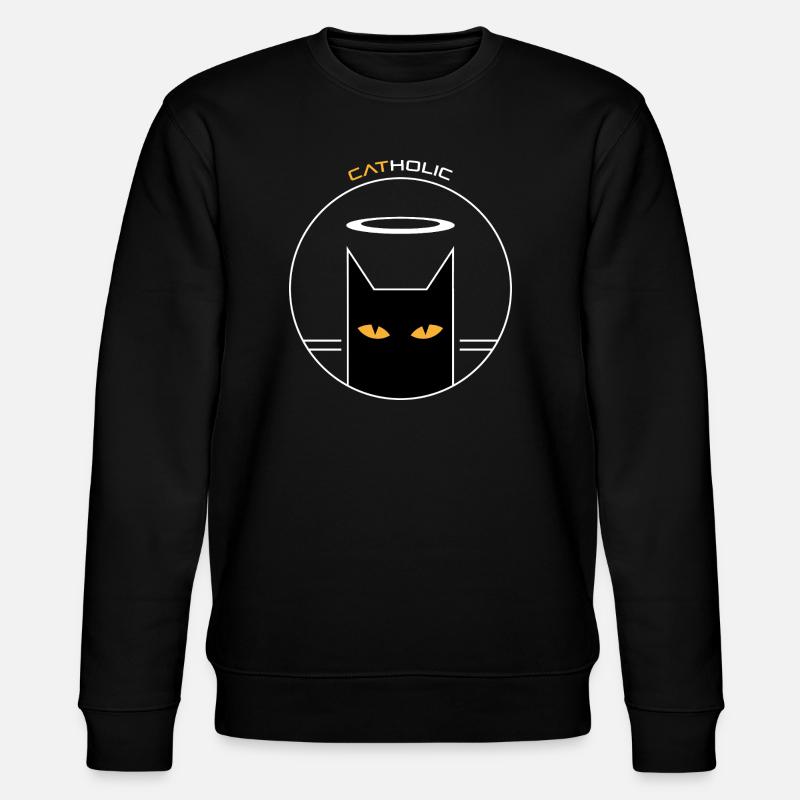 Chat - Sweat bio CHANGER Stanley/Stella Unisexe - noir