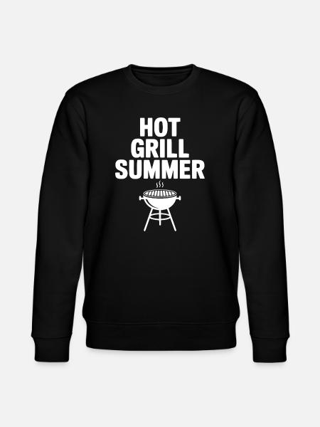 Hot Grill Summer - Stanley/Stella Unisex Bio-Sweatshirt CHANGER - Schwarz