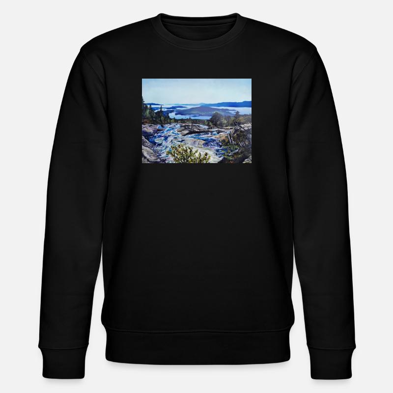 Bremstølen - Stanley/Stella Unisex Bio-Sweatshirt CHANGER - Schwarz
