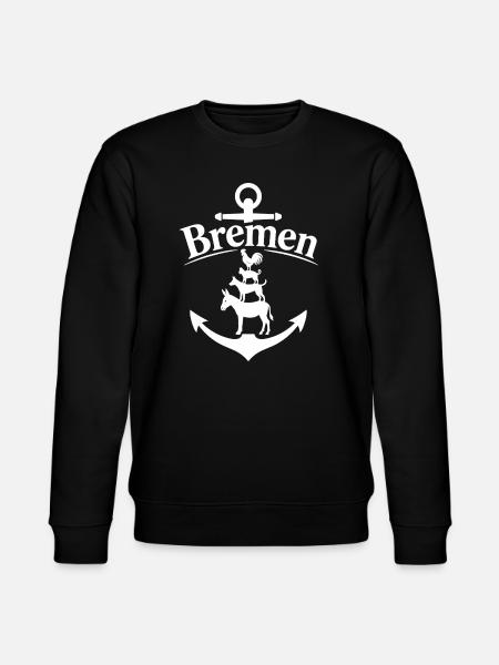 Bremen - Stanley/Stella Unisex Bio-Sweatshirt CHANGER - Schwarz
