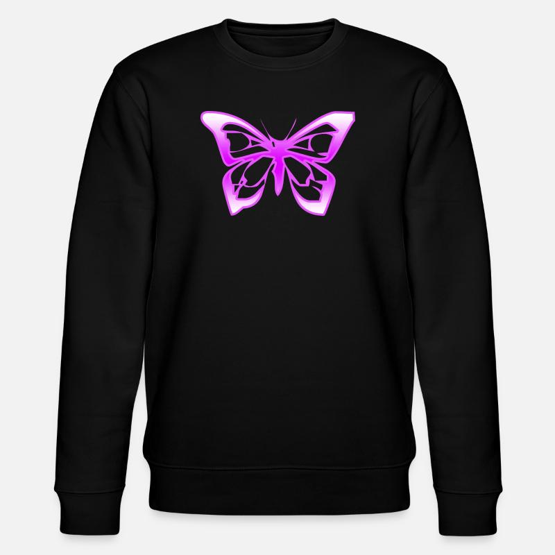 Papillon - Sweat bio CHANGER Stanley/Stella Unisexe - noir