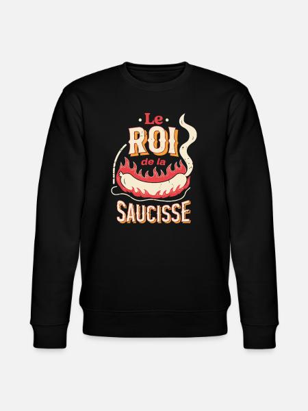 Le Roi de la Saucisse - Sweat bio CHANGER Stanley/Stella Unisexe - noir