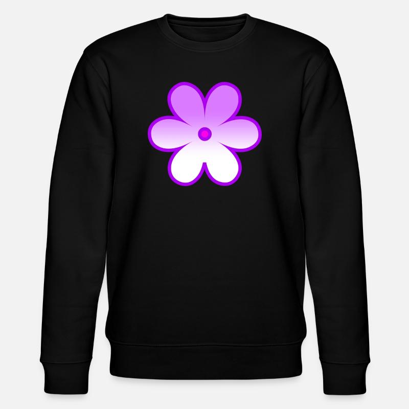 Blume - Stanley/Stella Unisex Bio-Sweatshirt CHANGER  - Schwarz