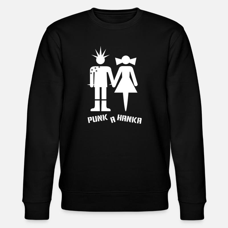 PUNK A HANKA - Stanley/Stella CHANGER Unisex Organic Sweatshirt - black