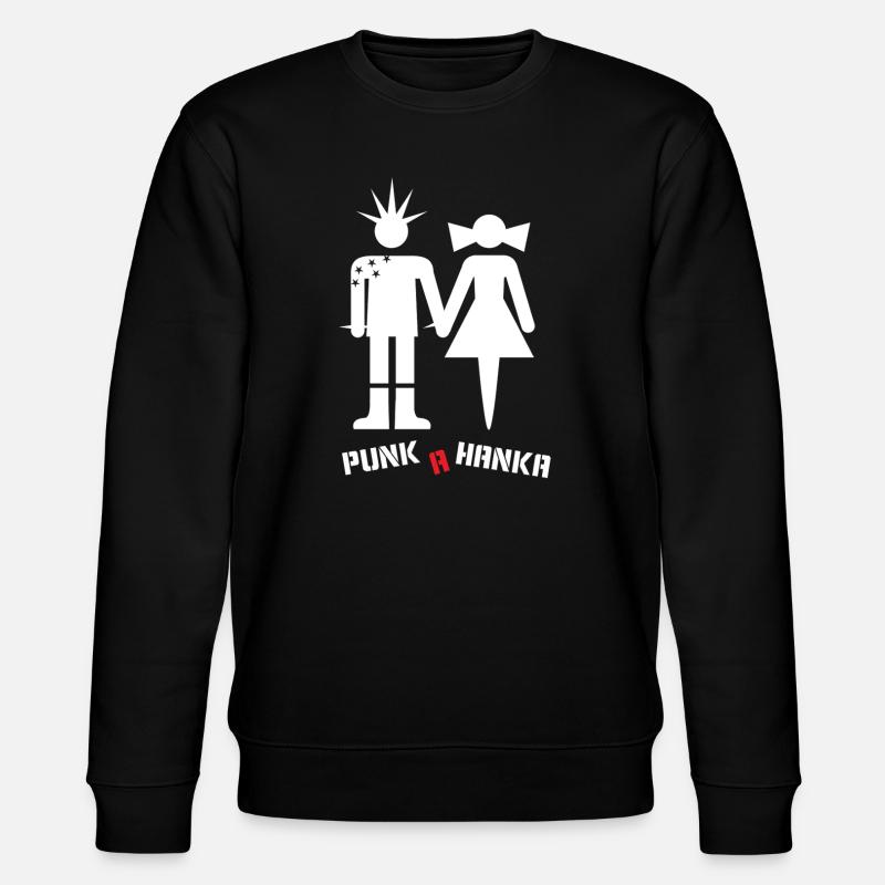 PUNK A HANKA - Stanley/Stella CHANGER Unisex Organic Sweatshirt - black