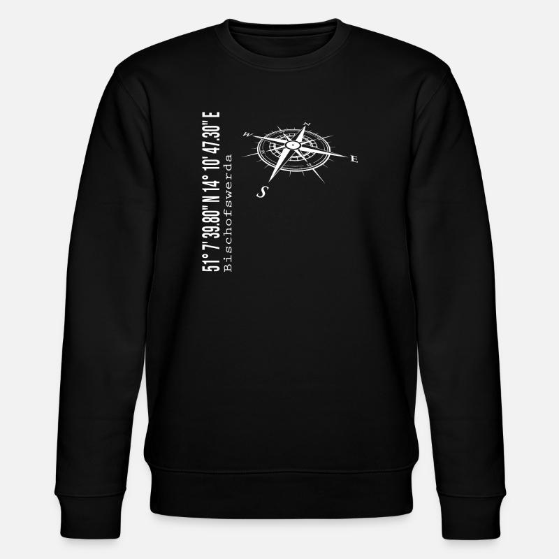 Bischofswerda - Stanley/Stella CHANGER Unisex Organic Sweatshirt - black