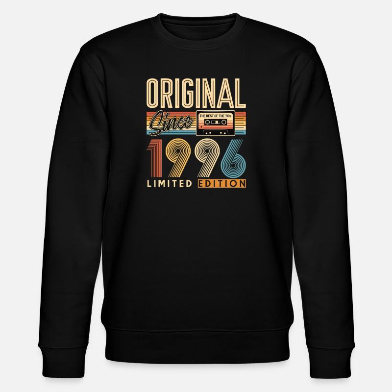 30th birthday, 30 years - Stanley/Stella CHANGER Unisex Organic Sweatshirt - black