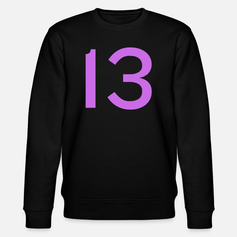 13 - Stanley/Stella CHANGER Unisex Organic Sweatshirt - black