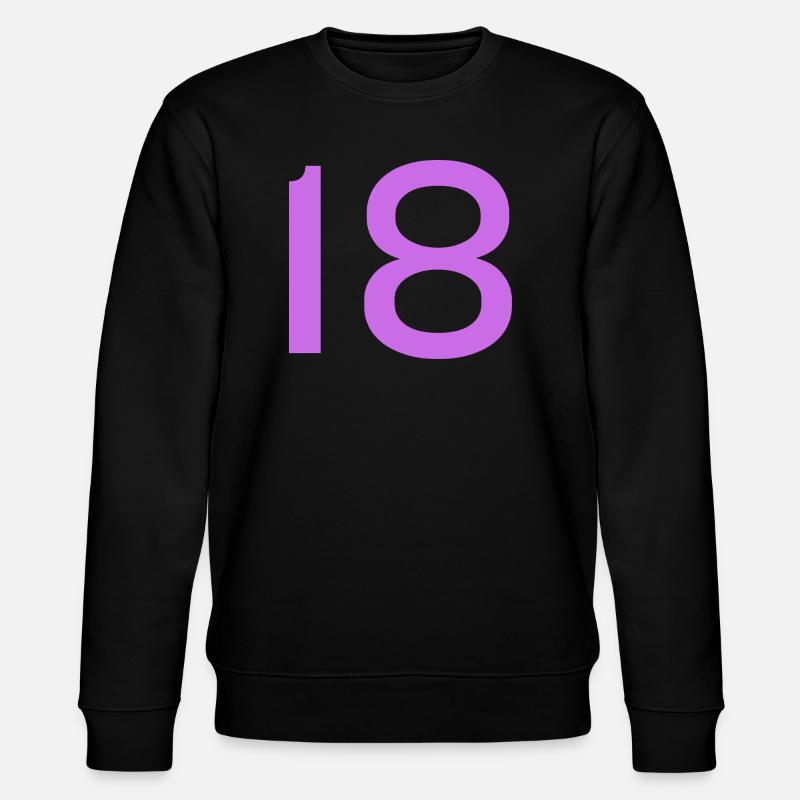 18 - Stanley/Stella Unisex Bio-Sweatshirt CHANGER  - Schwarz