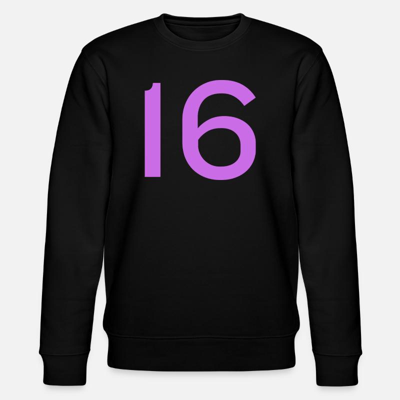 16 - Stanley/Stella CHANGER Unisex Organic Sweatshirt - black