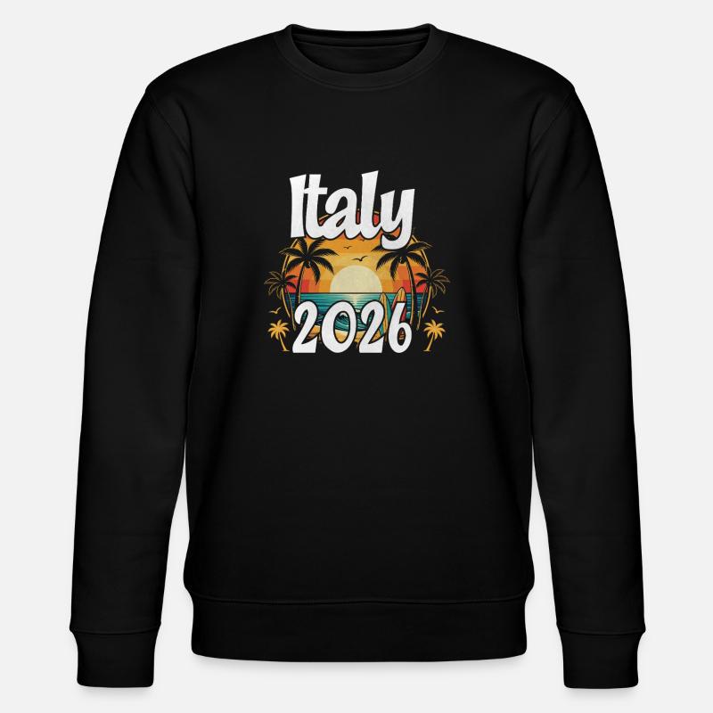 Italy 2026 - Stanley/Stella CHANGER Unisex Organic Sweatshirt - black
