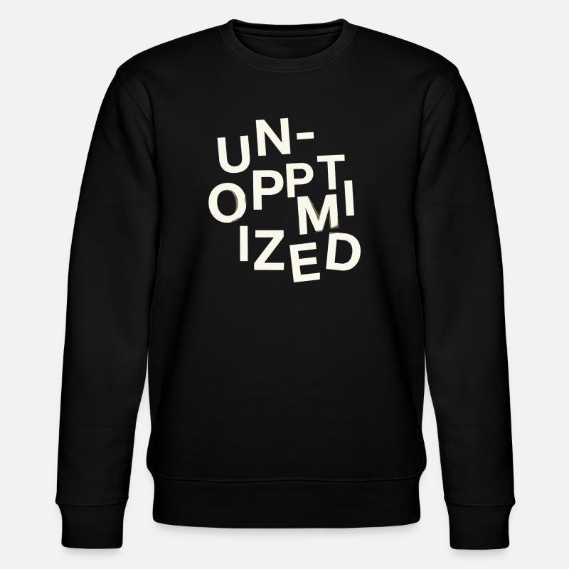 Unoptimized Original - Stanley/Stella CHANGER Unisex Organic Sweatshirt - black