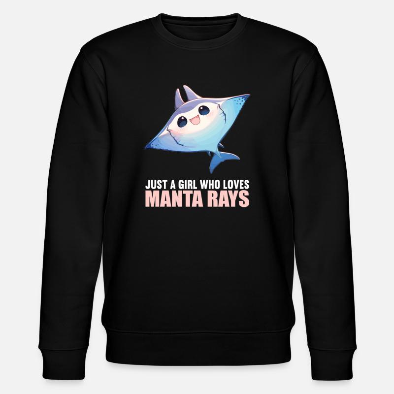Rays Manta Rays - Stanley/Stella CHANGER Unisex Organic Sweatshirt - black