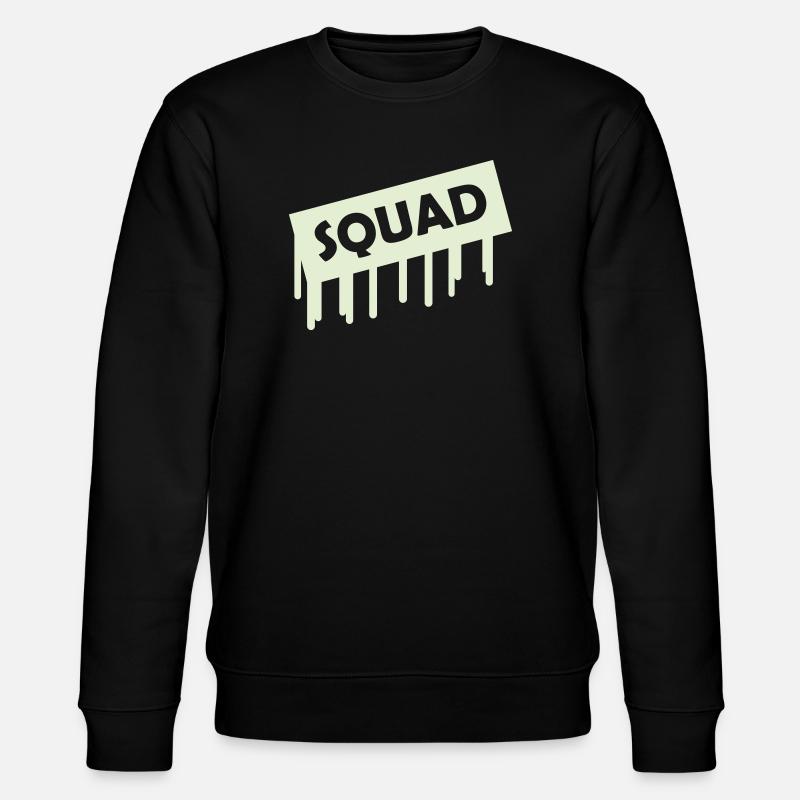Squad - Stanley/Stella CHANGER Unisex Organic Sweatshirt - black