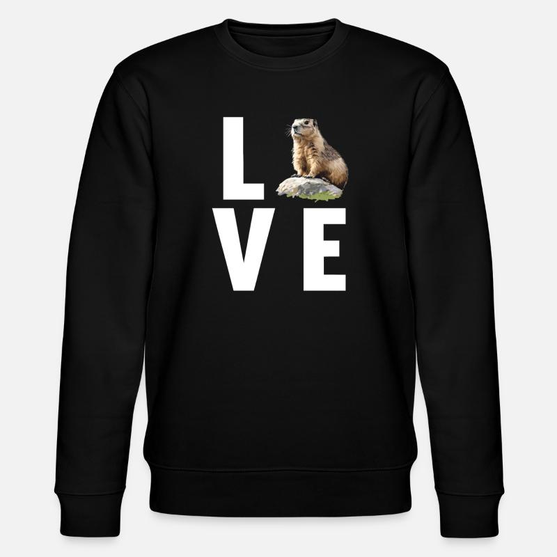 Marmottes Marmotte - Sweat bio CHANGER Stanley/Stella Unisexe - noir