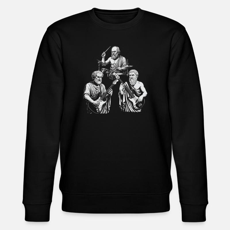 Ancient Trio Jam Session - Stanley/Stella CHANGER Unisex Organic Sweatshirt - black
