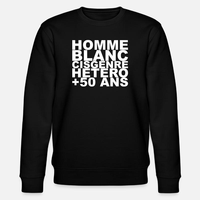 Homme_V1 - Sweat bio CHANGER Stanley/Stella Unisexe - noir