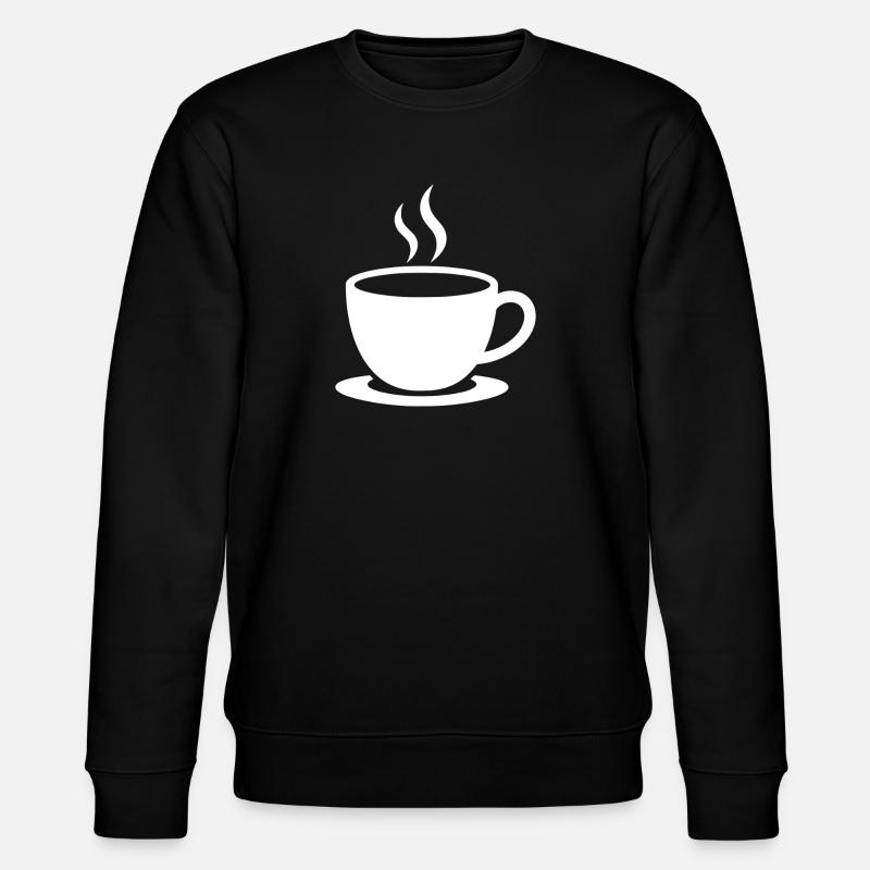 Coffee - Stanley/Stella CHANGER Unisex Organic Sweatshirt - black