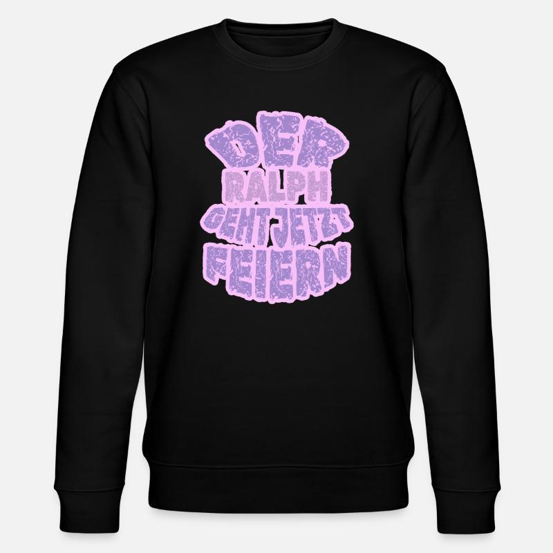 Ralph - Stanley/Stella Unisex Bio-Sweatshirt CHANGER  - Schwarz