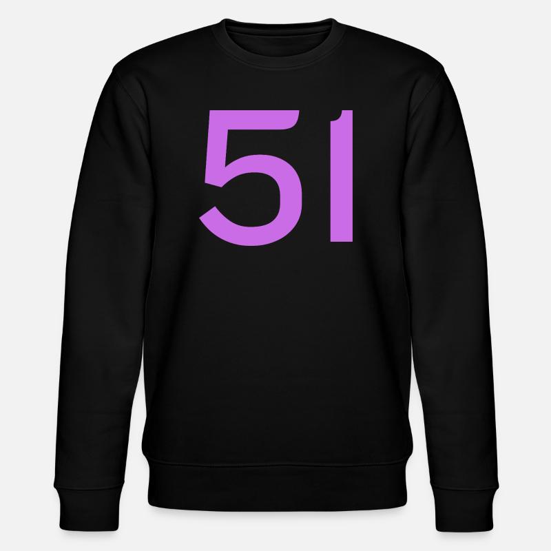 51 - Stanley/Stella CHANGER Unisex Organic Sweatshirt - black
