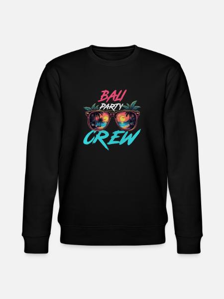 Bali Party Crew - Stanley/Stella CHANGER Unisex Organic Sweatshirt - black