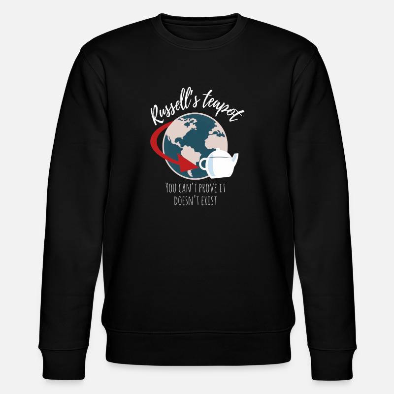 Russell's teapot - Stanley/Stella CHANGER Unisex Organic Sweatshirt - black