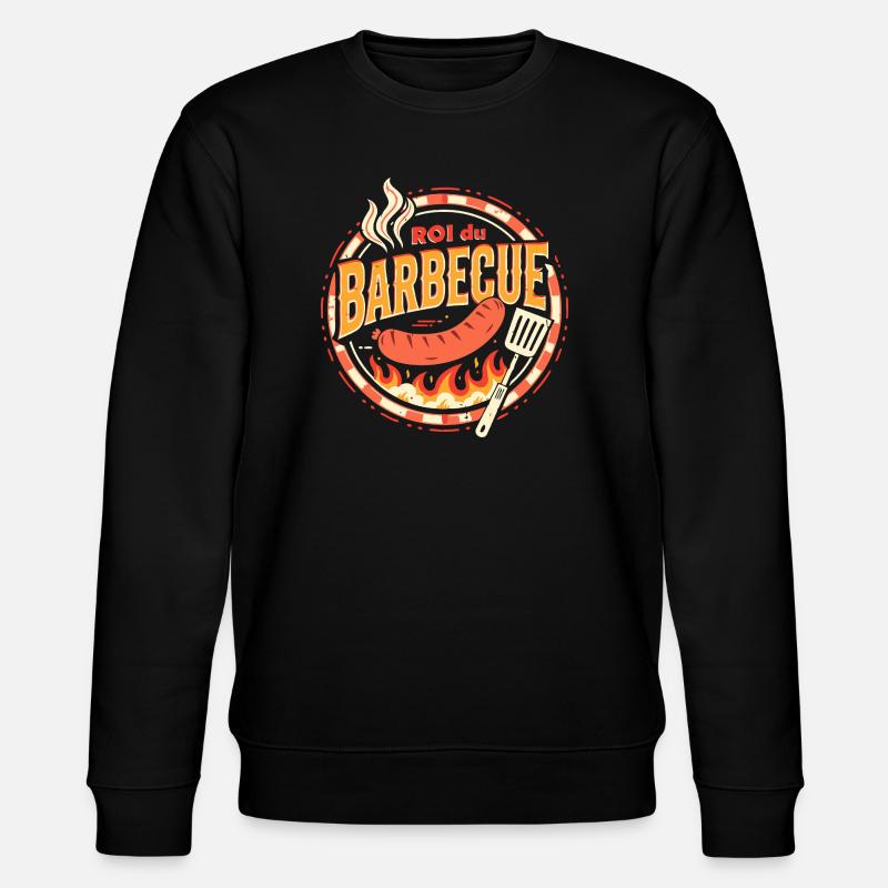 Roi du Barbecue - Sweat bio CHANGER Stanley/Stella Unisexe - noir