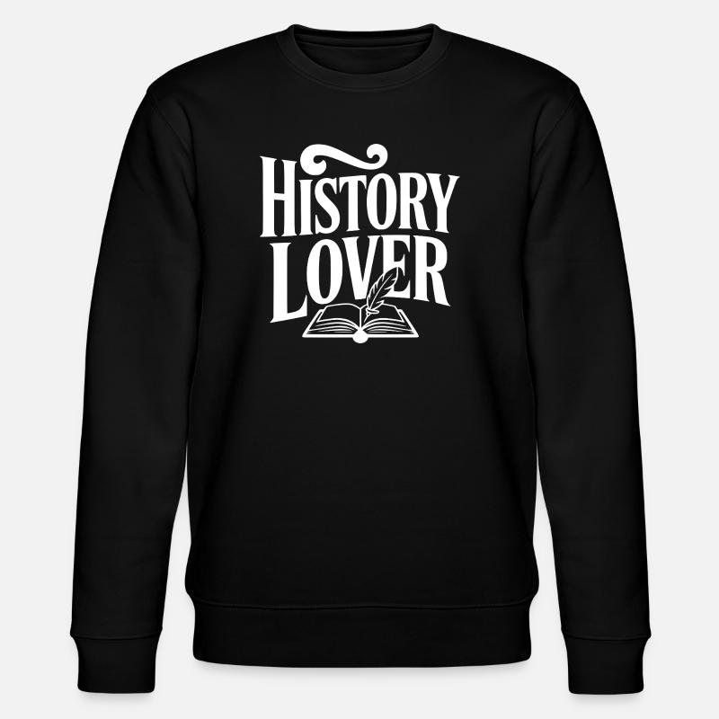 Amateur d’histoire - Sweat bio CHANGER Stanley/Stella Unisexe - noir