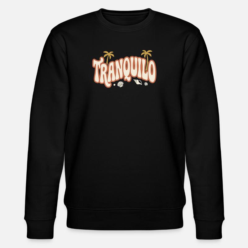 Tranquilo - Stanley/Stella Unisex Bio-Sweatshirt CHANGER - Schwarz