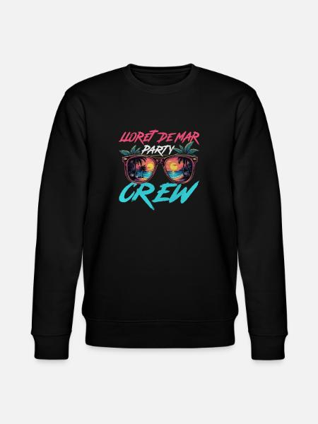 Lloret De Mar Party Crew - Stanley/Stella Unisex Bio-Sweatshirt CHANGER  - Schwarz