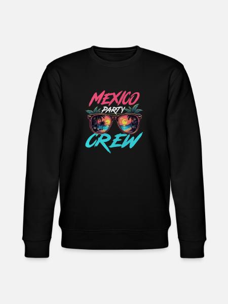 Mexiko Party Crew - Stanley/Stella Unisex Bio-Sweatshirt CHANGER - Schwarz