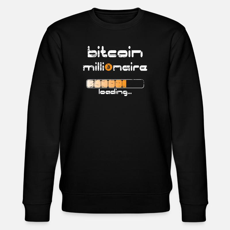 Satoshi Nakamoto Bitcoin Crypto Inventeur - Sweat bio CHANGER Stanley/Stella Unisexe - noir