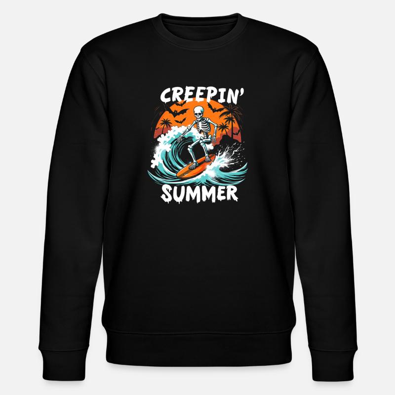 Effrayant Été Summerween Halloween - Sweat bio CHANGER Stanley/Stella Unisexe - noir