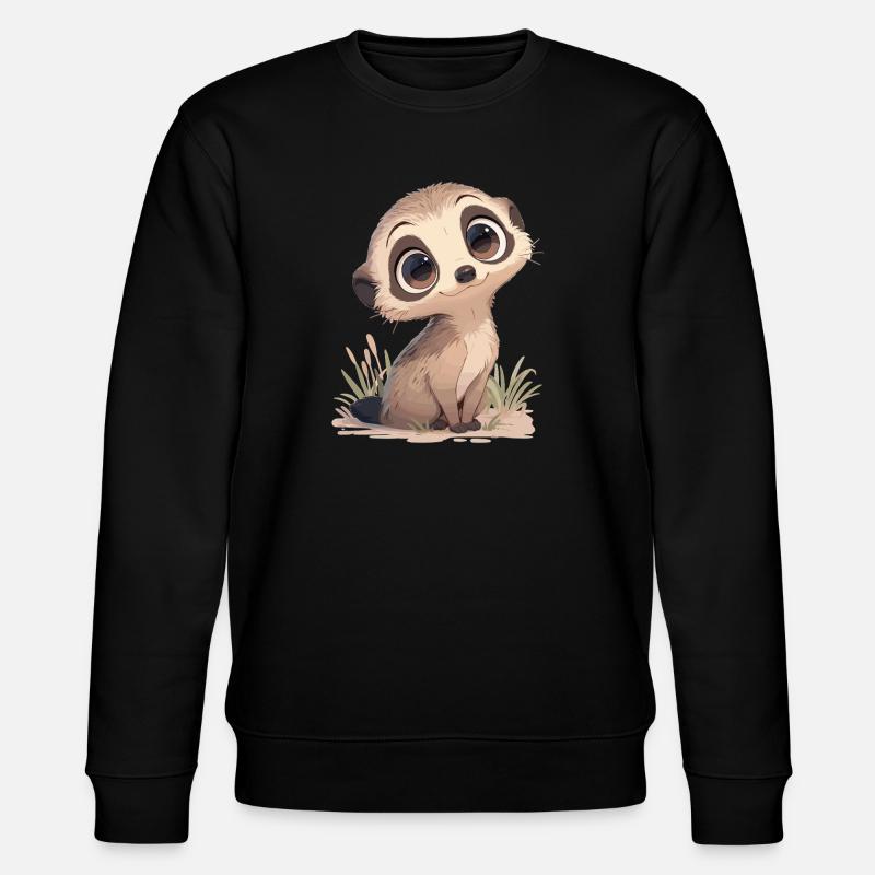 Suricate Erdmännchen - Sweat bio CHANGER Stanley/Stella Unisexe - noir