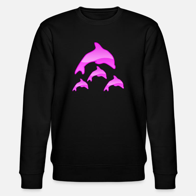 Delfine - Stanley/Stella Unisex Bio-Sweatshirt CHANGER - Schwarz