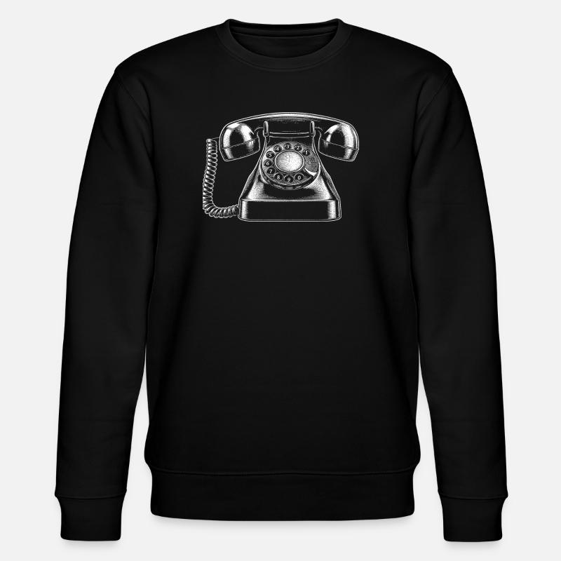 Telefon - Stanley/Stella Unisex Bio-Sweatshirt CHANGER  - Schwarz