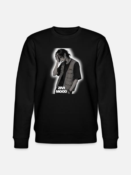ZIVI Mood Streetwear Vest - Stanley/Stella CHANGER Unisex Organic Sweatshirt - black