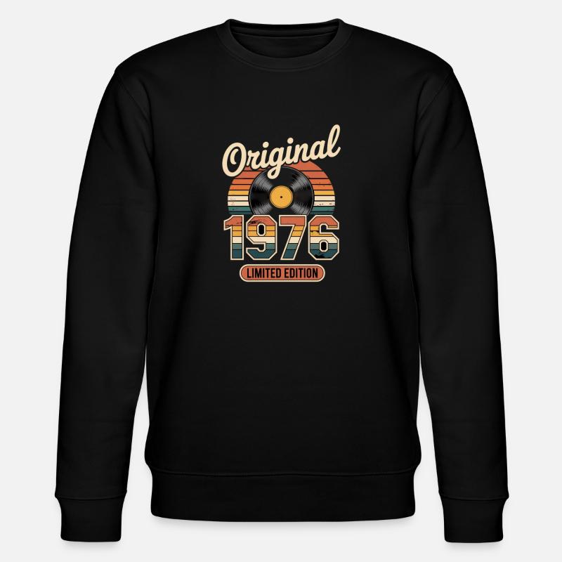 Edition limitée 1976 - Sweat bio CHANGER Stanley/Stella Unisexe - noir