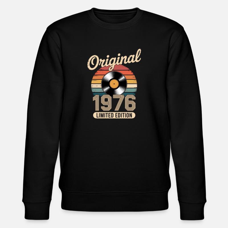Edition limitée 1976 - Sweat bio CHANGER Stanley/Stella Unisexe - noir
