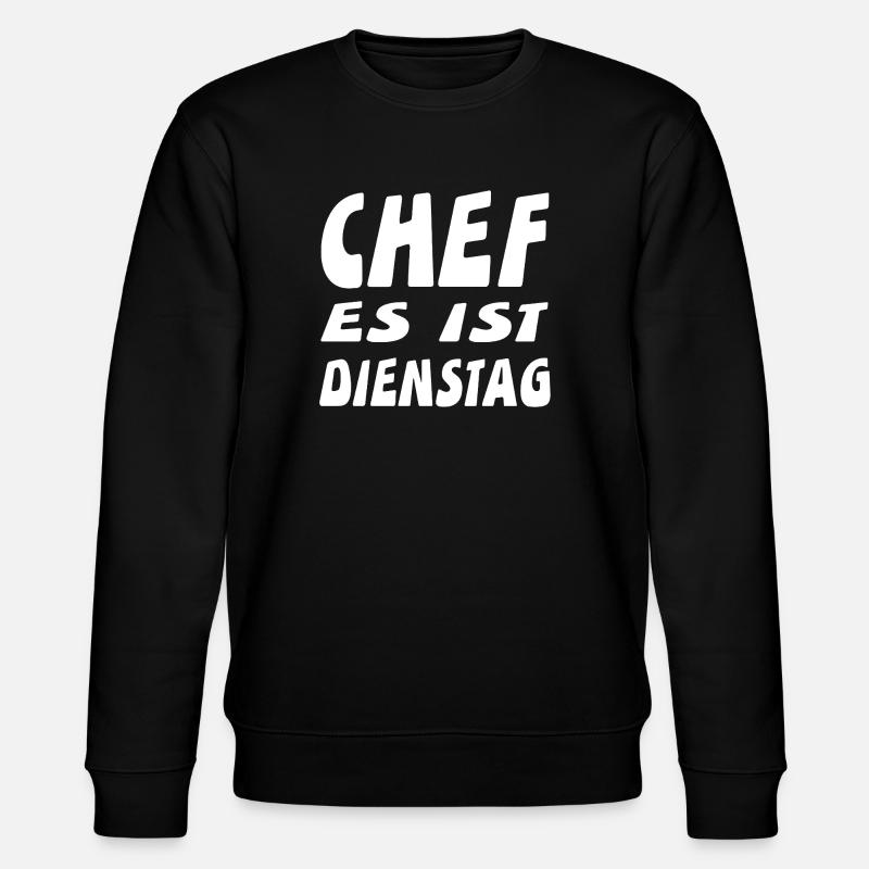 Chef - Stanley/Stella Unisex Bio-Sweatshirt CHANGER  - Schwarz