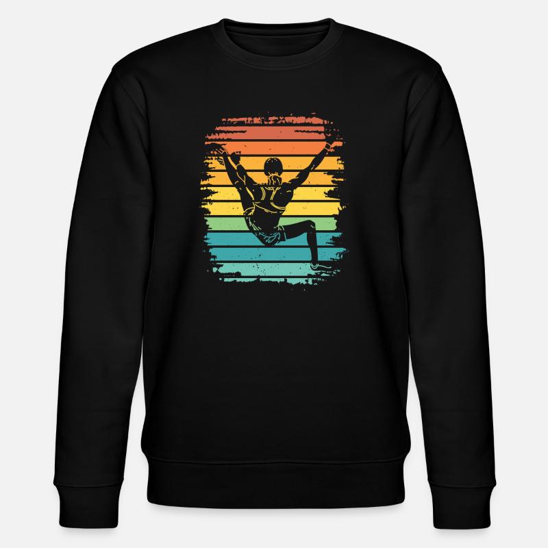 Bloc de bloc de Boulderer - Sweat bio CHANGER Stanley/Stella Unisexe - noir