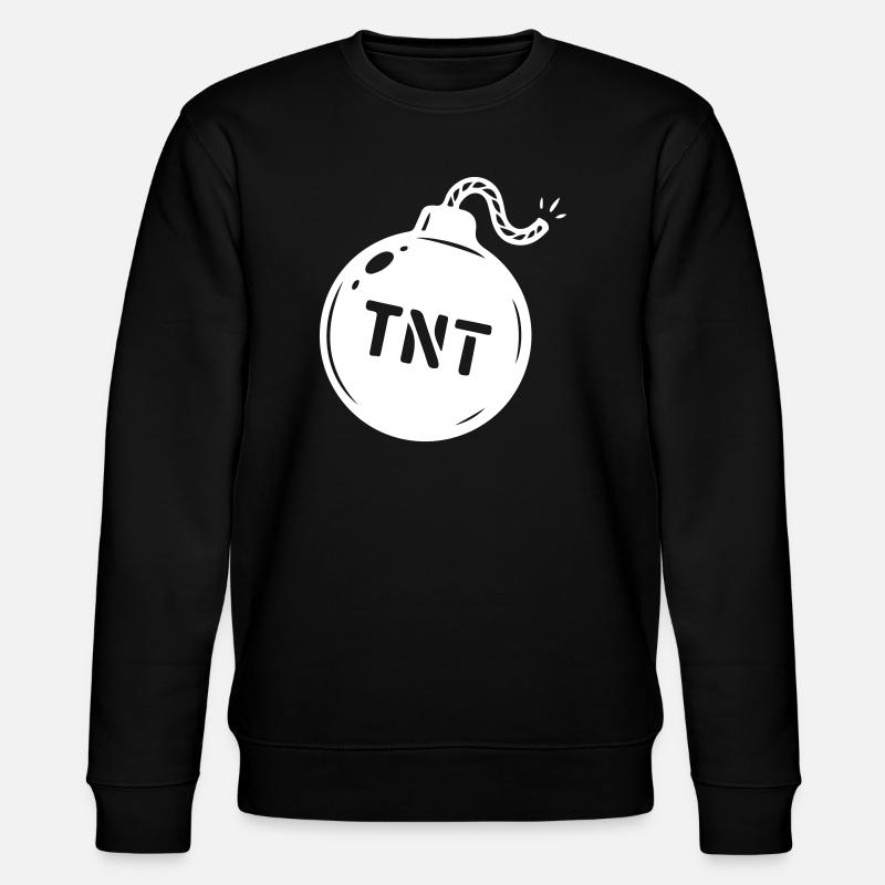 Symbole TNT de la bombe - Sweat bio CHANGER Stanley/Stella Unisexe - noir