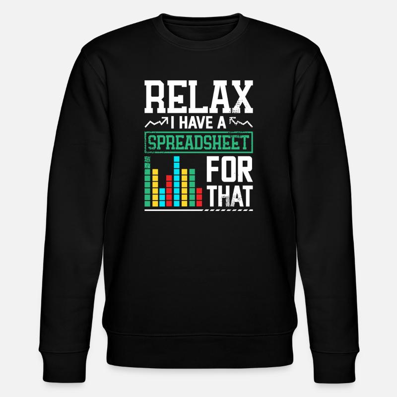 Détends-toi, j’ai un tableau - Sweat bio CHANGER Stanley/Stella Unisexe - noir